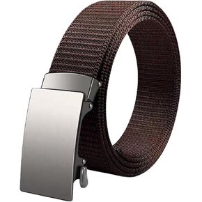 Men's Ratchet Belt - Nylon Web Belt, Adjustable Webbing with Quick-Release Ratcheting Buckle in Saudi Arabia