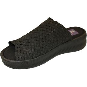 صنادل Zee Alexis النسائية المنسوجة Ava - خفيفة الوزن ومريحة ومبطنة وسهلة الارتداء في الصيف كاجوال للمشي اليومي in Kuwait