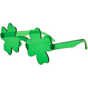 نظارات شمس القديس باتريك الأيرلندية شامروك باللون الأخضر بأربع أوراق البرسيم Leprechaun زي نظارات القديس باتريك in Kuwait