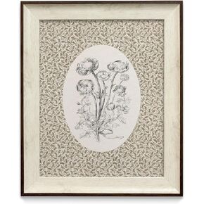 razliubit Vintage Flower Wall Art Prints, Replaceable Framed Vintage Wall Decors for Room Aesthtic, Small Framed Artwork Oil Painting for Bedroom Bathroom Kitchen Office Decor(10"x12") in Saudi Arabia