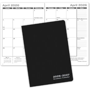 Elan Publishing Company Academic Calendar - 13 Months (July 2024 - July 2025) 7" X 10" Saddle-Stitched Dated for 2024-2025 Academic Year (Blue) in Kuwait