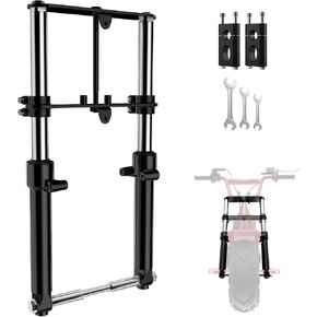 مجموعة شوكة تعليق أمامية صغيرة عالمية للدراجة - متوافقة مع كولمان CT100U، ميجا موتو، موتوفوكس، باجا DB30، نماذج 80cc 105cc، سهلة التركيب مع دليل التعديل، ضمان 10 سنوات، مع مشابك، أحمر in Kuwait