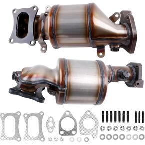 محول حفاز متوافق مع 2009-2021 بايلوت، 2008-2017 أكورد، 2008-2019 0dyssey، 3.5L، 2009-2014 TL 3.5L 3.7L، 40923، 641334، 674-145، 40924، محفز مشعب محول in Kuwait