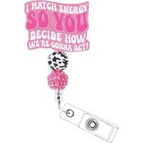 حامل شارة التمريض قابل للسحب - حامل شارة اسم معرف العمل والتسليم مع مشبك التمساح ومشابك بكرة شارة لامعة للممرضة والطبيب والمكتب والعامل الطبي والطلاب والمعلمين in Kuwait