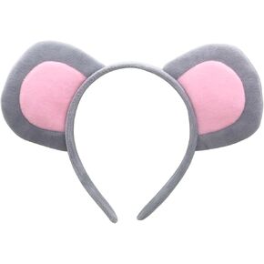 JOYFISCO عصابة رأس على شكل آذان الفأر لطيف على شكل آذان الفأر عصابة رأس على شكل حيوان زي تنكري لعيد الهالوين in Kuwait