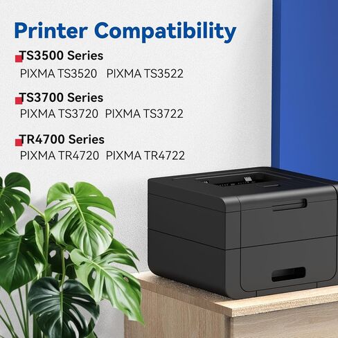 275XL 276XL بديل لحبر كانون 275 276 Canon 275 و276 خراطيش حبر XL تعمل مع PIXMA TR4720 TS3522 TR4700 TS3722 TS3500 TR4722 TS3720 TS3520 حبر الطابعة 3 عبوات (2 أسود و1 لون) in Kuwait