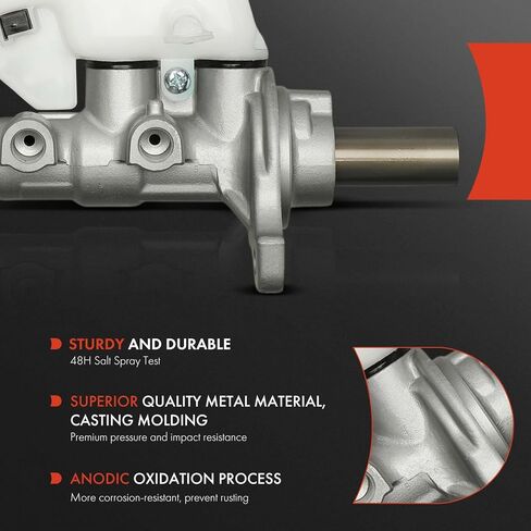 A-Premium Brake Master Cylinder with Reservoir and Sensor Compatible with Kia and Hyundai Vehicles - Sportage 2017, Tucson 2016-2021 in Saudi Arabia