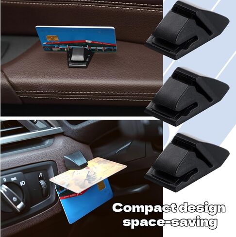 3Pcs Fuel Card Holder Universal Car Notepad Holder Parking Ticket Clip Vehicle Dashboard Clip for Vehicle Organization and Road Trip Use in Saudi Arabia