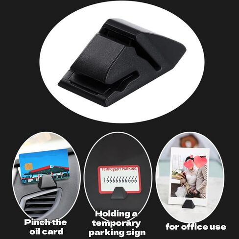 3Pcs Fuel Card Holder Universal Car Notepad Holder Parking Ticket Clip Vehicle Dashboard Clip for Vehicle Organization and Road Trip Use in Saudi Arabia
