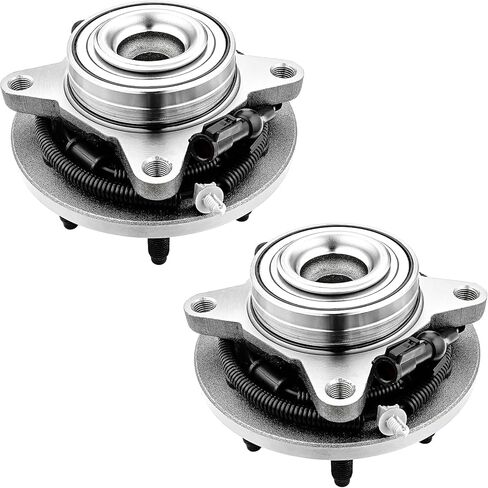 2pcs 515094 Front Left or Right Wheel Hub Bearing Assembly for Ford Expedition 2007-2012, for Lincoln Navigator 2007-2010, 6-Lug w/ABS, RWD Models Only in Saudi Arabia