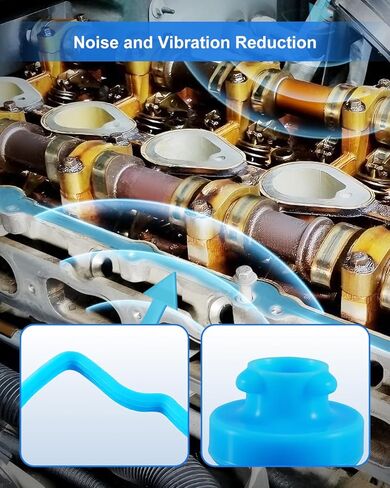 Valve Cover Gasket Fit for Hummer H3 Chevy Colorado Gmc Canyon 3.7L L5 2007-2012 Replace VS50739R in Saudi Arabia