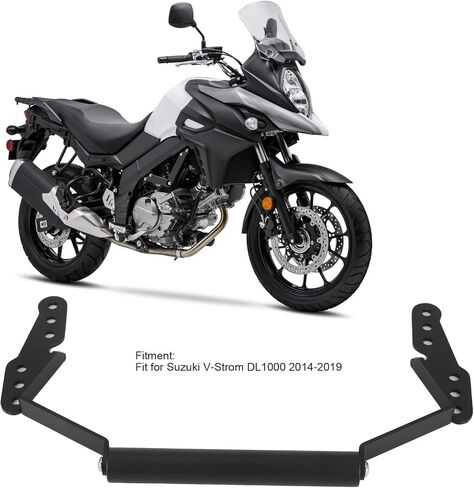 Motorcycle Navigation Bracket GPS Phone Holder Fit for V Strom DL1000 2014 2019 Windscreen Mount Bracket in Kuwait