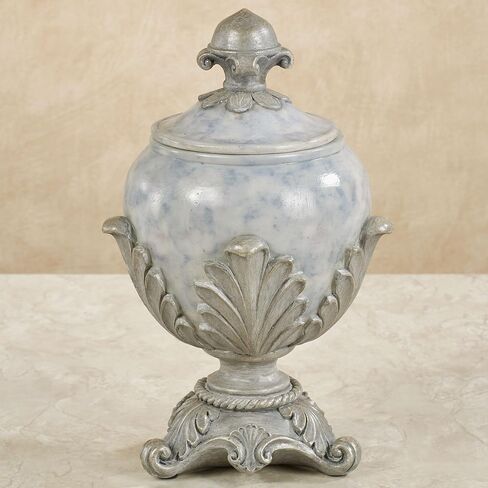 Lionna Decorative Covered Jar Blue in Kuwait