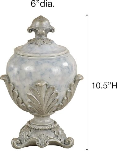 Lionna Decorative Covered Jar Blue in Kuwait