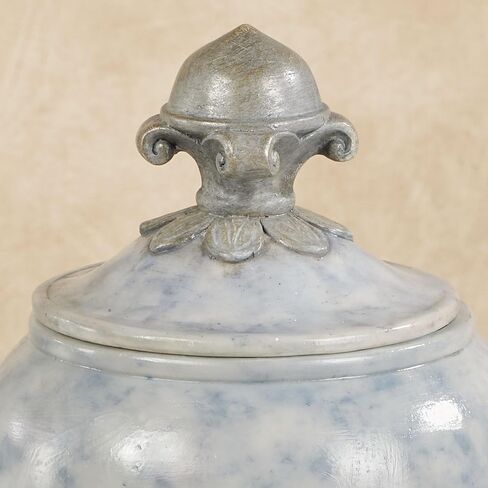 Lionna Decorative Covered Jar Blue in Kuwait