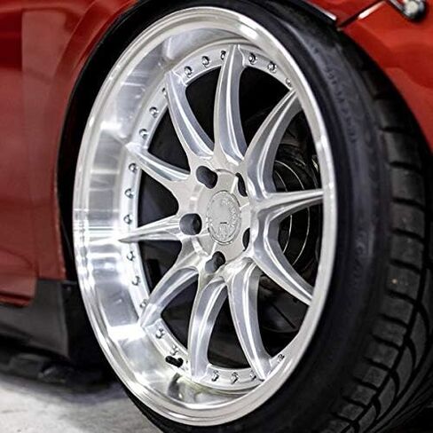 Aodhan DS-07 Custom Wheel - 18x9.5, 22 Offset, 5x114.3 Bolt Pattern, 73.1mm Hub - Silver with Machined Face Rim in Kuwait