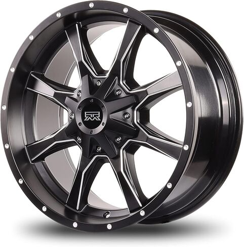 20x9 Mudder Trucker MT513 Breakover Blk/Mil 5x139.7/150 ET18 wheel/rim in Kuwait