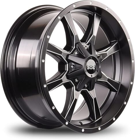 20x9 Mudder Trucker MT513 Breakover Blk/Mil 5x139.7/150 ET18 wheel/rim in Kuwait