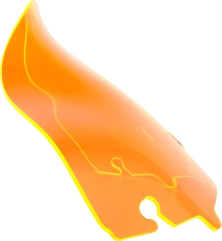 Klock Werks KWW-01-0643 Flare Windshield - 6.5in. - Orange Ice in Kuwait