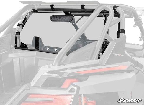 زجاج أمامي بفتحات تهوية خلفية SuperATV متوافق مع Polaris RZR PRO XP in Kuwait