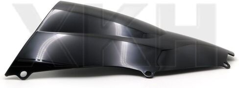 XKH- زجاج أمامي مزدوج الفقاعات متوافق مع Kawasaki Ninja ZX9R 2000-2005 أسود [B074V4F53Z] in Kuwait