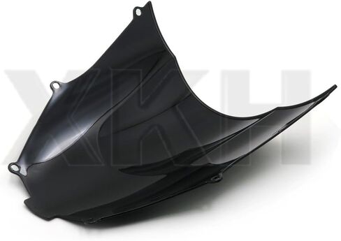 XKH- زجاج أمامي مزدوج الفقاعات متوافق مع Kawasaki Ninja ZX9R 2000-2005 أسود [B074V4F53Z] in Kuwait