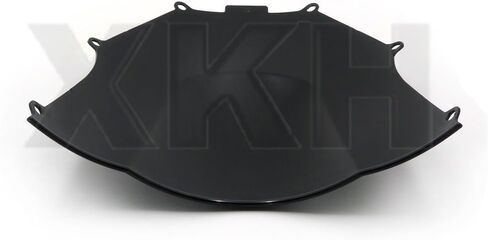 XKH- زجاج أمامي مزدوج الفقاعات متوافق مع Kawasaki Ninja ZX9R 2000-2005 أسود [B074V4F53Z] in Kuwait