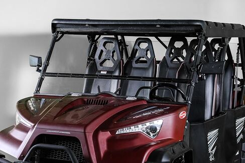 UTV WINDSHIELD Standard Full Tilting Windshield Compatible with Odes Dominator X, 3/16 Inch Polycarbonate – Fits Factory Hard Top – Off-Road Accessory – Made in USA in Kuwait