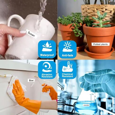 TZe-251 24 مم 0.94 بديل أبيض مصفح لشريط الملصقات P-Touch TZe251 TZ-251 أسود على أبيض 1 بوصة شريط TZe Tz يعمل لـ PT-D600 PT-D610BT PTP700 PTP710BT، 4 عبوات in Kuwait