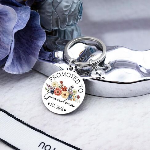 هدايا الجدة الجديدة سلسلة مفاتيح الجدة لأول مرة 2026 تم ترقيتها إلى مؤسسة الجدة 2026 هدايا إعلان الحمل للأجداد in Kuwait