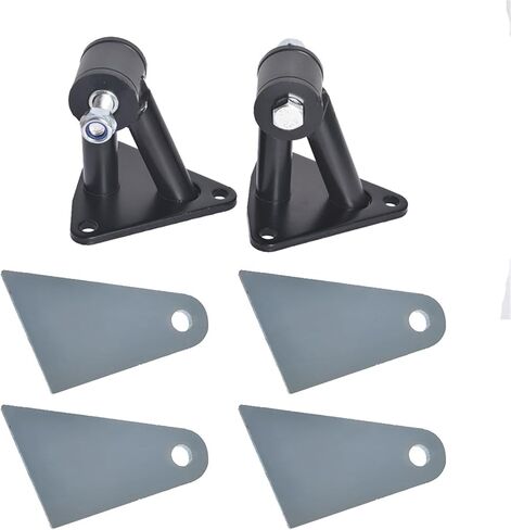 WFLNHB Engine Swap Weld-in Motor Mounts Mounting Replacement for Chevy Small Big Block SBC BBC V8 Engine 91018040 in Kuwait