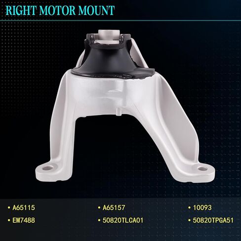 Set of 4 Engine Motor Mount Compatible with 2017-2019 CR-V 2.4L,1.5L L4 Turbocharged,Replace for A65115 A65130 A65131 A65145 in Kuwait