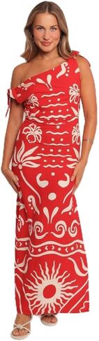 Petal & Pup Women's Brigid-midi-Dress-Sunburst in Saudi Arabia