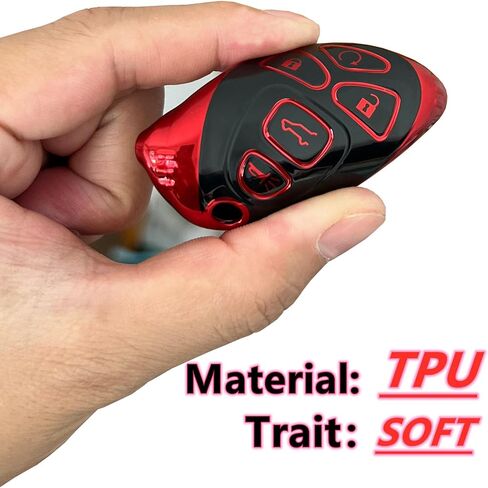 Smart Key Protective Shell for GMC Key Fob Cover with Keychain Fits for Chevy Suburban Tahoe Traverse GMC Yukon Acadia & Buick Enclave Escalade Remote Key Vehicle Accessories in Kuwait