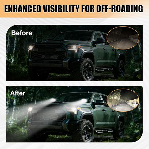 W&JWN دعامات تثبيت ضوء الغطاء العلوي متوافقة مع Toyota Tundra 2022 2023 2024 2025 دعامة إضاءة الخندق العلوي دعامة دعامة LED in Kuwait