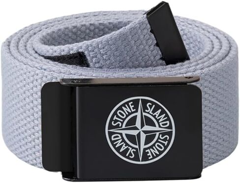 Men's Woven Canvas Belt Decorative Wild Belt for Jeans with Automatic Closure Buckle in Saudi Arabia