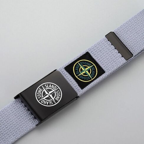 Men's Woven Canvas Belt Decorative Wild Belt for Jeans with Automatic Closure Buckle in Saudi Arabia