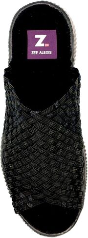 صنادل Zee Alexis النسائية المنسوجة Ava - خفيفة الوزن ومريحة ومبطنة وسهلة الارتداء في الصيف كاجوال للمشي اليومي in Kuwait