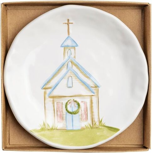 Mud Pie Boxed Three Cross Trinket Dish in Kuwait