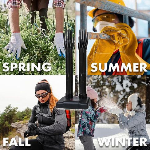 مجفف الحذاء الصامت - مع ملحقات القفازات - التجفيف الحراري بدون مروحة - يساعد على تقليل الرائحة in Kuwait