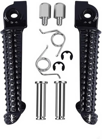 Footpegs New Black Front Footrests Foot Pegs For Yamaha YZF R6 1999-2017 R6S 2003-2008 in Kuwait