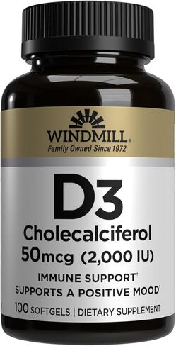 Wind Mill D3 CHOLECCALCIFEROL 50 MG in Kuwait