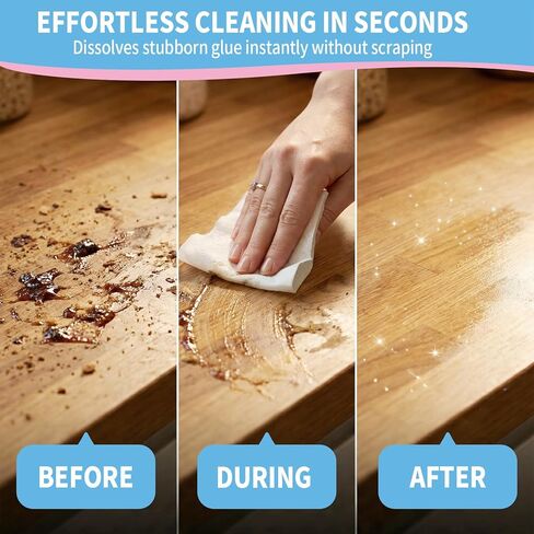 40 قطعة من مناديل مزيل لاصقة من مادة بلورية ثلاثية الأبعاد كبيرة الحجم من كريتي، مزيل الملصقات، مزيل الملصقات، إزالة الملصقات، والشريط، والشريط على الوجهين، واللاصق القابل للإزالة. in Kuwait