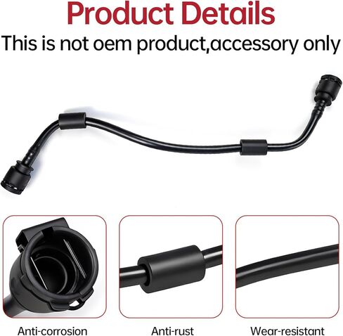 17128602599 خرطوم خزان سائل تبريد المحرك الداخلي لسيارات BMW G30 530e 530i 540i G12 740i xDrive استبدال 17125A02485 in Kuwait