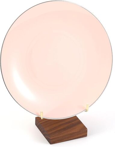 Adjustable Metal Arms Display Stand, Small Display Easel Holder with Wooden Base for Plate, Rock, Picture, Crystal, Wreath, Coral in Kuwait