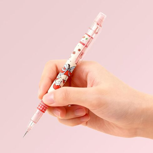 4Pcs Red Cute Cat Mechanical Pencils with Eraser 0.5mm Kawaii Cartoon Cat Mechanical Pencil School Pencil Cat Gifts for Women Man in Kuwait