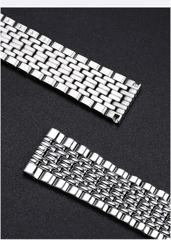 For Movado Museum 0606180 Men's Watch, 21mm Stainless Steel Bracelet Replacement, Solid Metal Band for Men, Original Style Watch Strap in Saudi Arabia