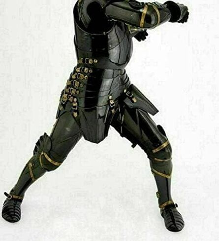 Medieval Knight Suit of Armor Black Finish Steel Combat Full Body Wearable Armour Costume/Medieval Full Body Suit. in Saudi Arabia
