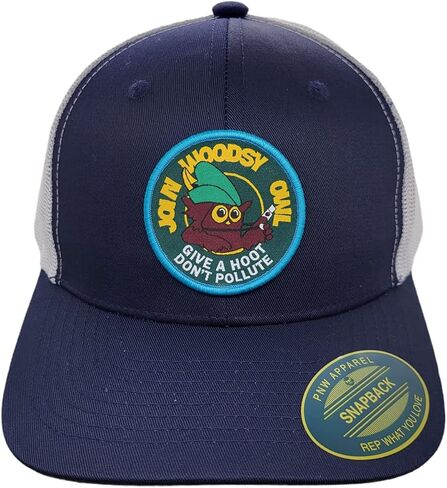 قبعة Woodsy Owl لسائقي الشاحنات في خدمة الغابات الأمريكية مع رقعة منسوجة على شكل بومة خشبية تعطي هوت لا تلوث in Kuwait
