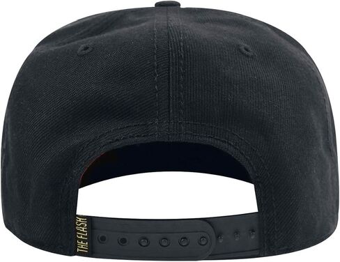 Bioworld Official Snapback- DC Comics Flash Halftone Snapback Hat مقاس واحد، أسود، مقاس واحد in Kuwait